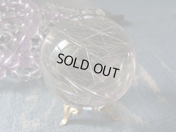 画像4: 極上シルバールチル　38ミリ玉　（台付）