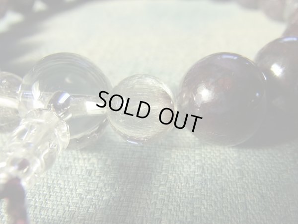 画像3: 特製　スギライトとチャロアイト（プラチナルチル入り）　片手念珠