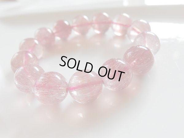 画像3: VIP  超極上　ゲーサイトインクォーツ（レッドスーパーセブン）（ストロベリークォーツ）　特選特価