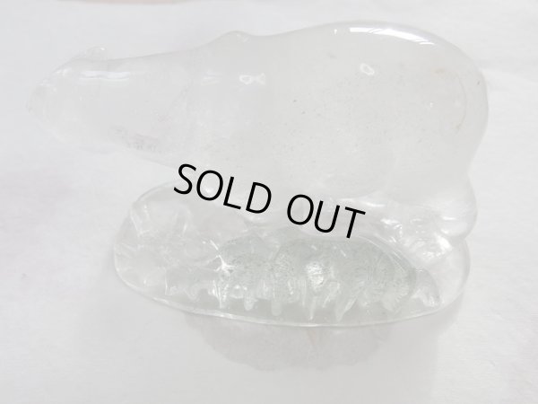 画像6: 特選　庭園水晶彫刻　　白クマ　　　期間限定特別価格