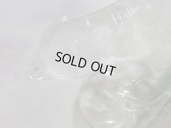 画像12: 特選　庭園水晶彫刻　　白クマ　　　期間限定特別価格