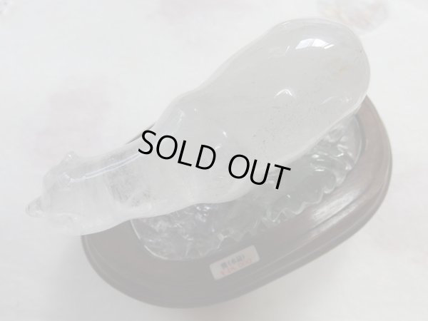 画像17: 特選　庭園水晶彫刻　　白クマ　　　期間限定特別価格