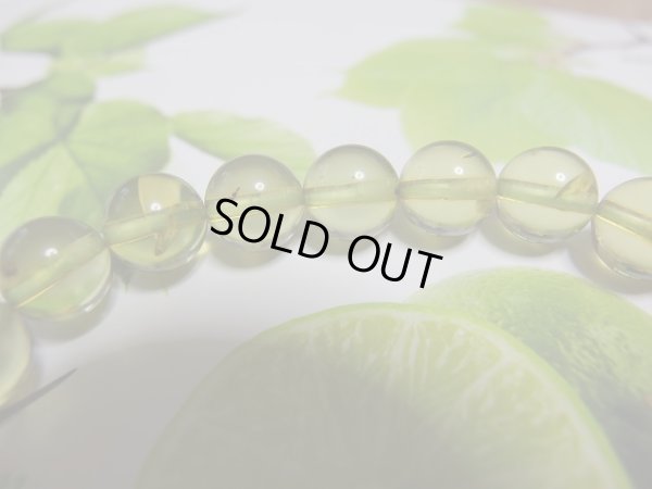 画像6: premium　グリーンアンバー　８.８ミリ玉　　