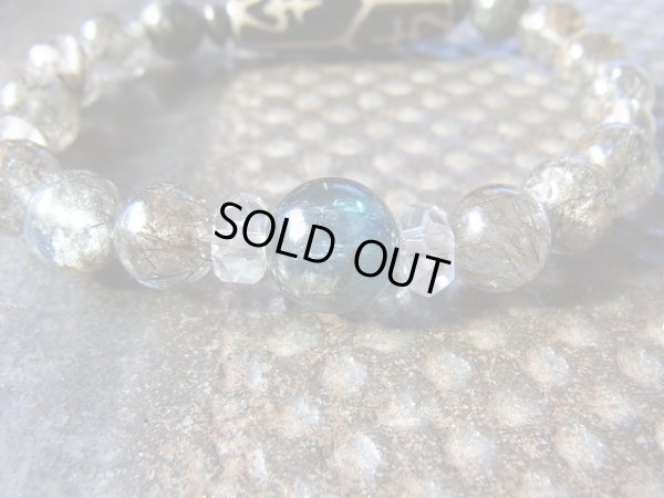 画像7: 2015 スペシャル　孤高の亀甲宝瓶天珠　　Black　warriors　II　10種鉱物入り