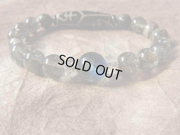 画像6: 2015 スペシャル　孤高の亀甲宝瓶天珠　　Black　warriors　II　10種鉱物入り