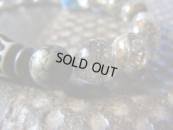 画像14: 2015 スペシャル　孤高の亀甲宝瓶天珠　　Black　warriors　II　10種鉱物入り