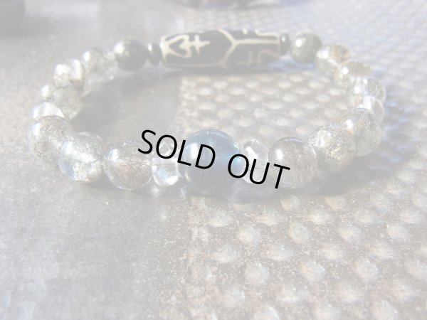 画像8: 2015 スペシャル　孤高の亀甲宝瓶天珠　　Black　warriors　II　10種鉱物入り