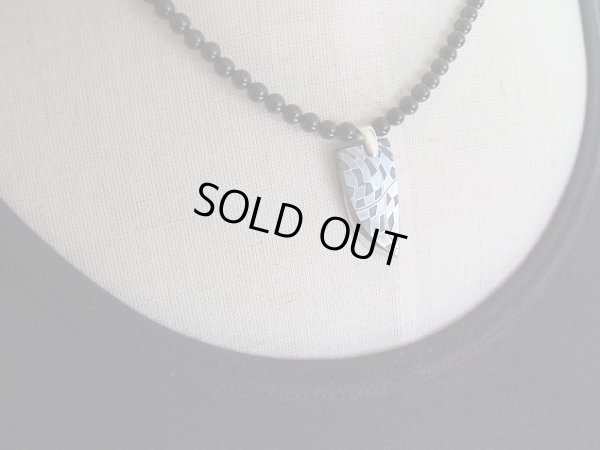 画像11: 宇宙からの使者　ギベオン　ダマスカス加工　特別ネックレス　　特価