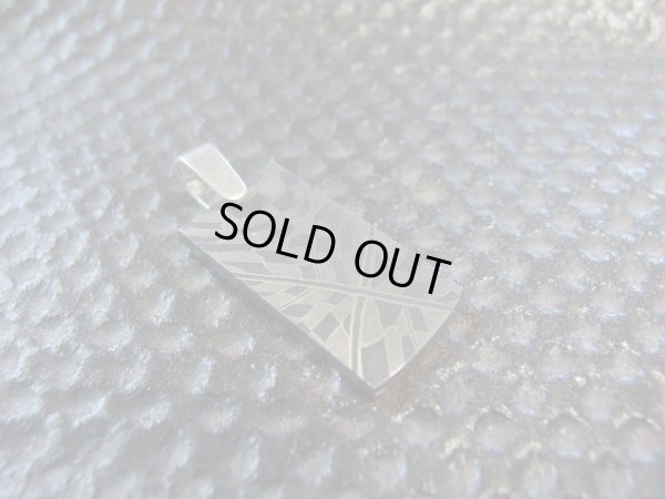 画像3: 宇宙からの使者　ギベオン　稀少ダマスカス加工　革紐ペンダント　大　　特価