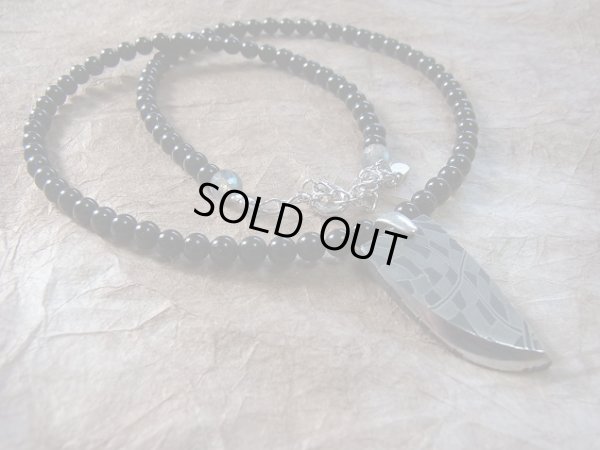 画像17: 宇宙からの使者　ギベオン　ダマスカス加工　特別ネックレス　　特価