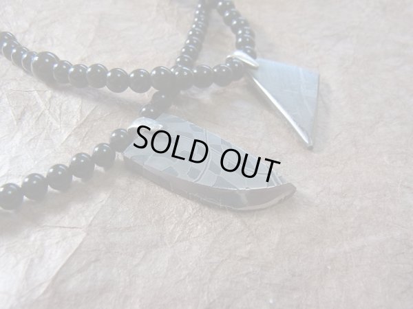 画像20: 宇宙からの使者　ギベオン　ダマスカス加工　特別ネックレス　　特価