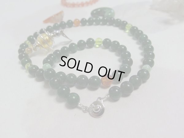 画像18: 店長オリジナル　ヒーリングネックレス　　GOLD　FOREST　TYPE1　24金ベネチアン&ギベオン入り