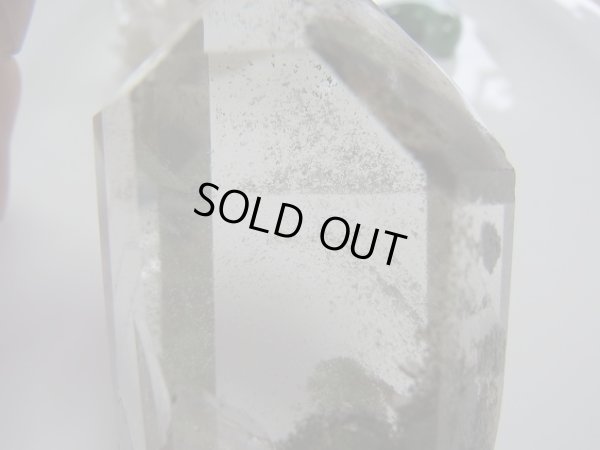 画像15: グリーンファントムと貫入水晶　レインボー　　ポイント