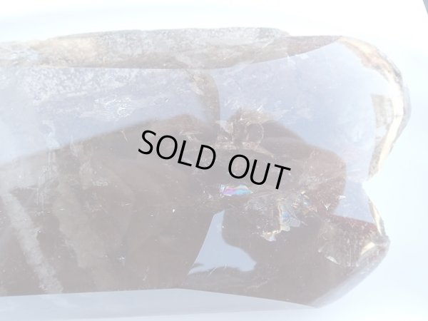 画像7: 　家宝級凄い天然スモーキークォーツ　ツイン型（エレスチャル&レインボー）　磨き石