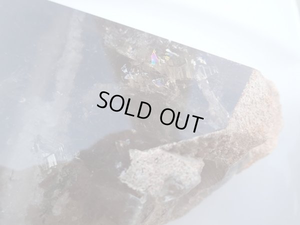 画像9: 　家宝級凄い天然スモーキークォーツ　ツイン型（エレスチャル&レインボー）　磨き石