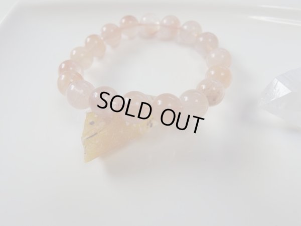 画像12: 　幻想的なふんわりオレンジ水晶　　１１〜１１.８ミリ玉