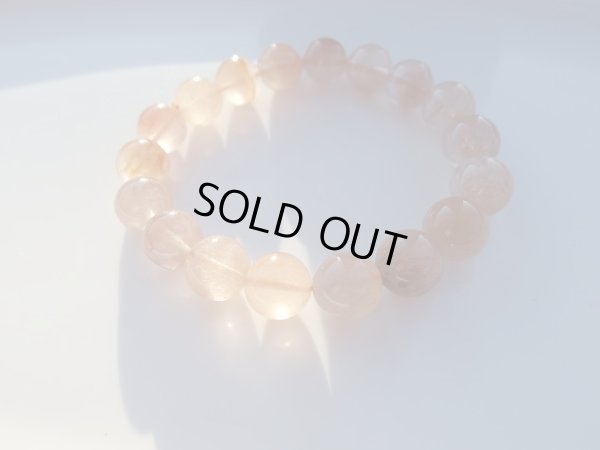 画像2: 　幻想的なふんわりオレンジ水晶　　１１〜１１.８ミリ玉