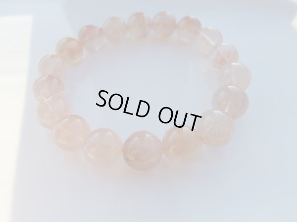 画像8: 　幻想的なふんわりオレンジ水晶　　１１〜１１.８ミリ玉