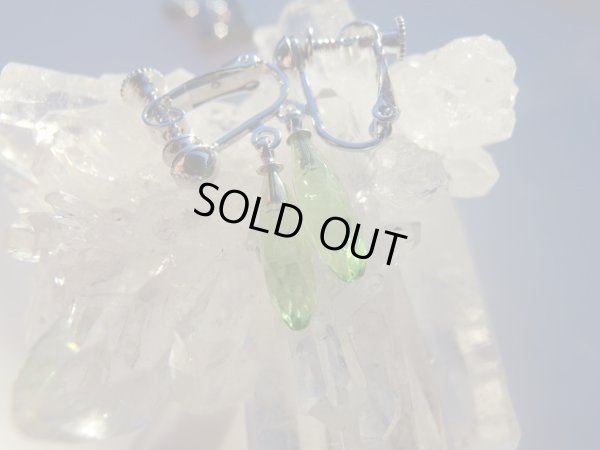 画像3: 　グリーンアンバー　イヤリング　