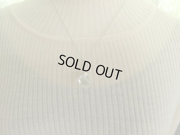 画像11: （稀少）　美しきアクアマリン結晶のカット&磨き石のペンダントトップ　22カラット　