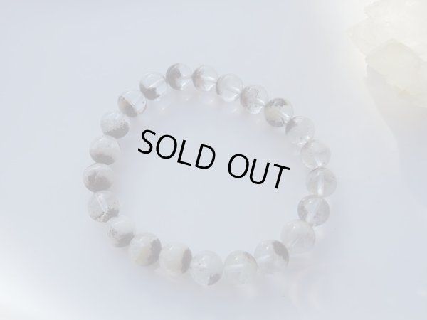 画像5: PREMIUM  ホワイトガーデンクォーツ　９〜９.５ミリブレスレット