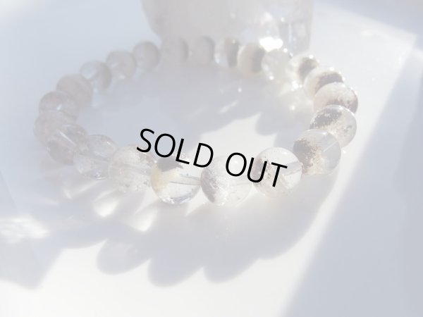 画像2: PREMIUM  ホワイトガーデンクォーツ　９〜９.５ミリブレスレット