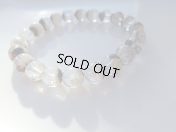 画像10: PREMIUM  ホワイトガーデンクォーツ　９〜９.５ミリブレスレット