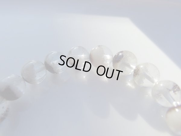 画像7: PREMIUM  ホワイトガーデンクォーツ　９〜９.５ミリブレスレット