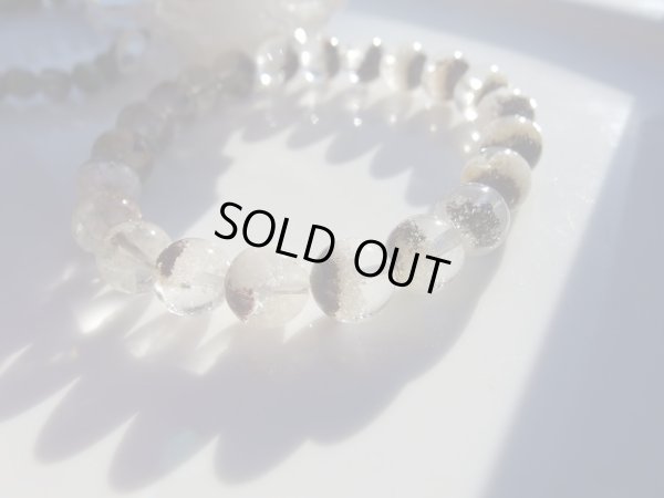 画像3: PREMIUM  ホワイトガーデンクォーツ　９〜９.５ミリブレスレット