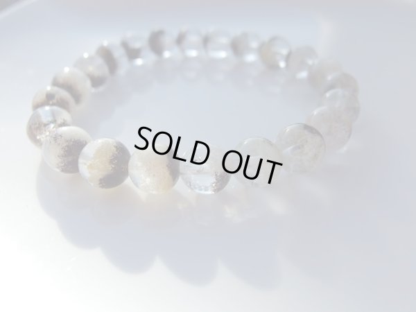 画像8: PREMIUM  ホワイトガーデンクォーツ　９〜９.５ミリブレスレット