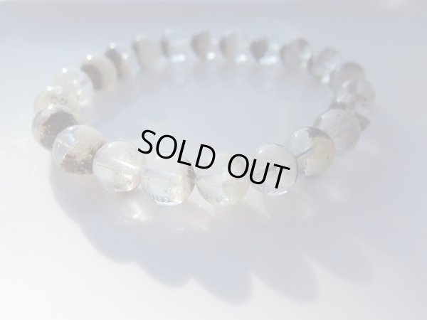 画像11: PREMIUM  ホワイトガーデンクォーツ　９〜９.５ミリブレスレット