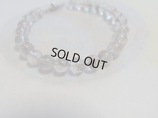 画像10: プラチナルチルクォーツ　７ミリ強ブレスレット 特価
