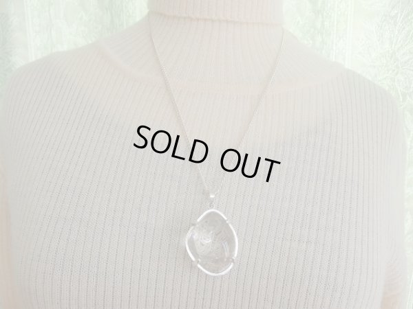 画像12: ぷるんとした大ぶり銀ルチル磨き石の特製純銀ペンダントトップ　