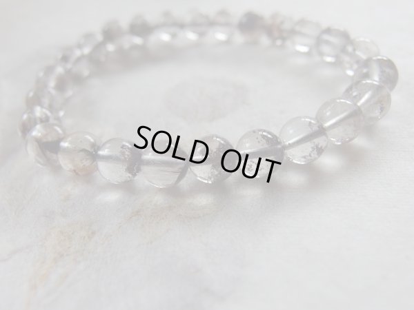 画像4: 水晶in　プラチナルチル&ガーデンの共生型水晶　７.５〜８ミリ弱