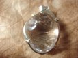 画像3: ぷるんとした大ぶり銀ルチル磨き石の特製純銀ペンダントトップ　
