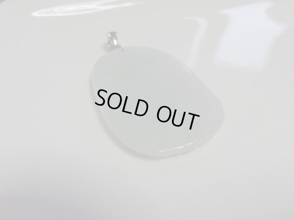 画像10: ミャンマー原産　翡翠　特製龍彫りペンダントトップ　925SV