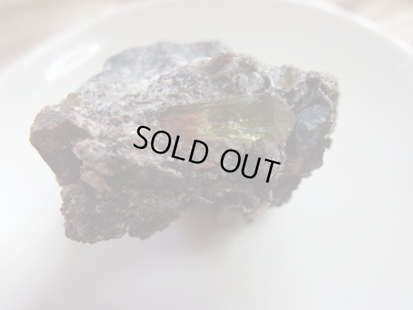 画像3: 稀少美結晶　premiumグリーンアパタイト母岩付き結晶原石　他多数結晶入り