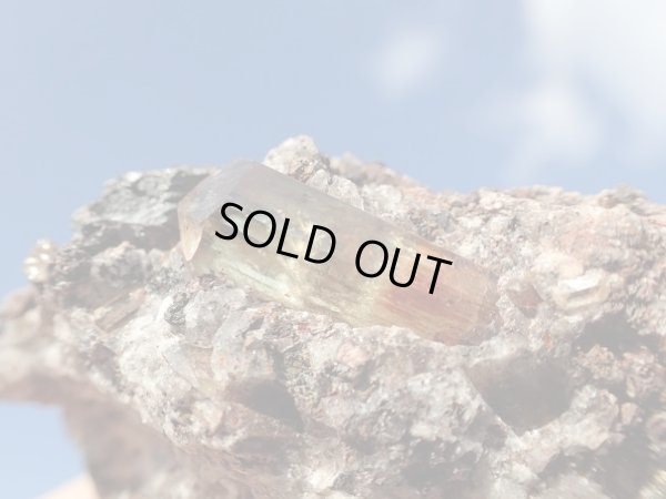 画像11: 稀少美結晶　premiumグリーンアパタイト母岩付き結晶原石　他多数結晶入り