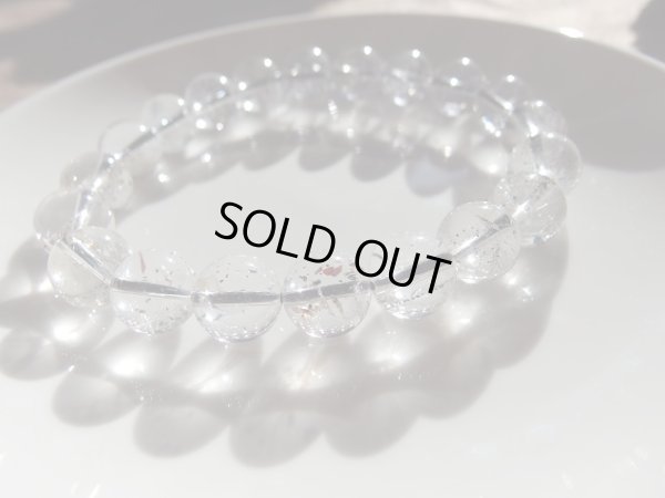 画像7: 美稀少品　ヘマタイトインクォーツ　（天然クラック　レインボー入り）