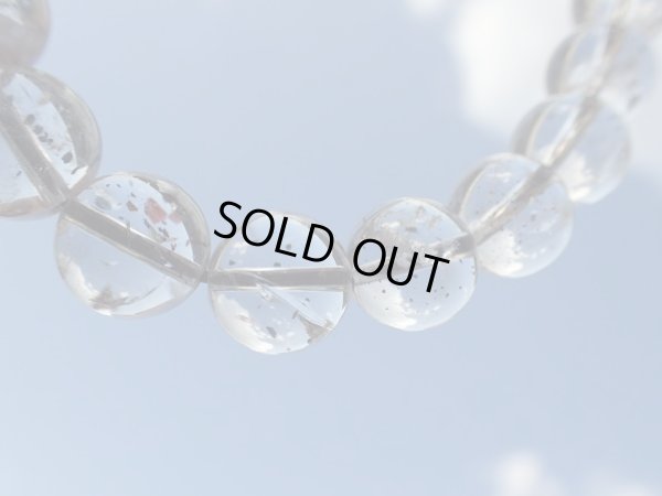 画像12: 美稀少品　ヘマタイトインクォーツ　（天然クラック　レインボー入り）