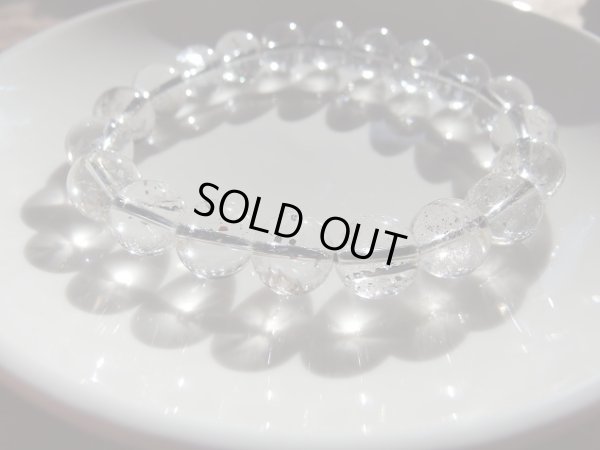 画像3: 美稀少品　ヘマタイトインクォーツ　（天然クラック　レインボー入り）