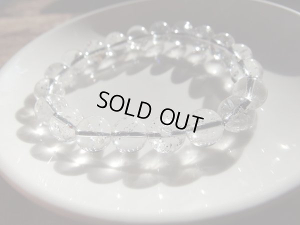 画像8: 美稀少品　ヘマタイトインクォーツ　（天然クラック　レインボー入り）