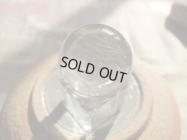 画像9: 極上シルバールチル　38ミリ玉　（台付）