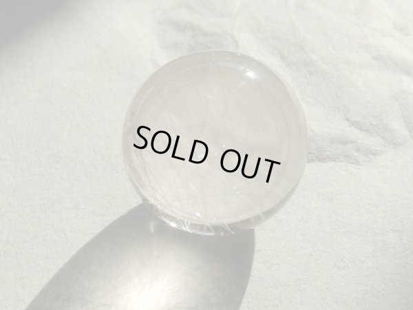 画像12: 極上シルバールチル　38ミリ玉　（台付）