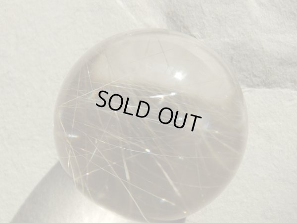 画像13: 極上シルバールチル　38ミリ玉　（台付）