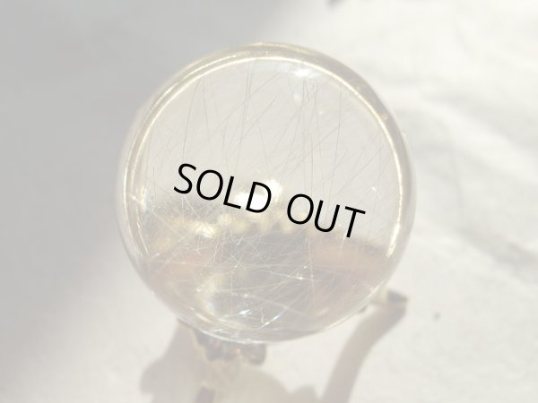 画像11: 極上シルバールチル　38ミリ玉　（台付）