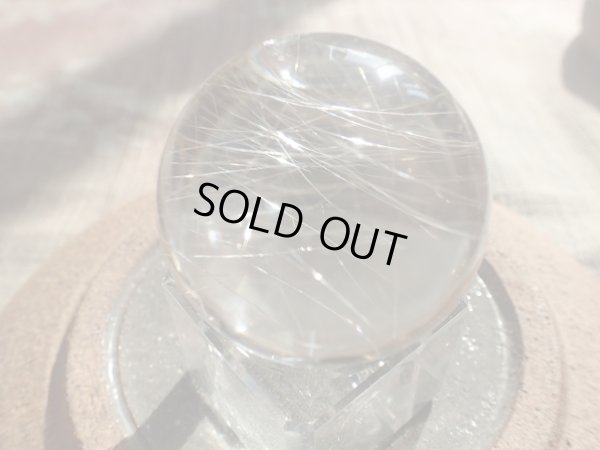 画像16: 極上シルバールチル　38ミリ玉　（台付）