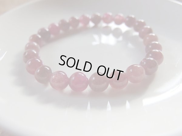 画像13: 店長厳選　の　オール　ピンクトルマリン　７.７ミリ前後ブレスレット　「特価」