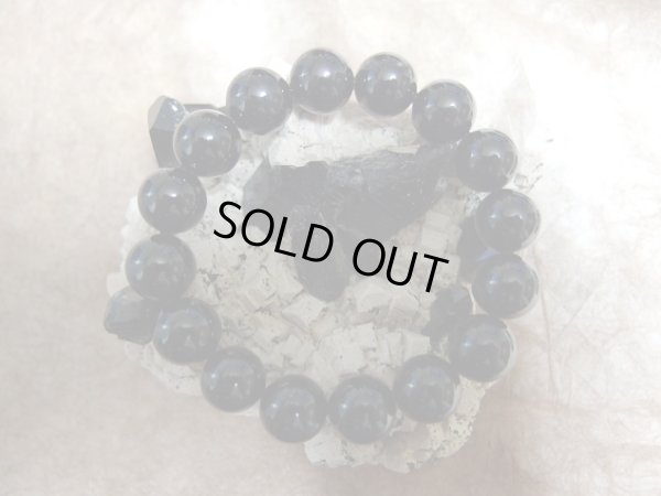 画像9: 特選特価　天然モリオン　（2  12.5ミリ玉　ブレスレット