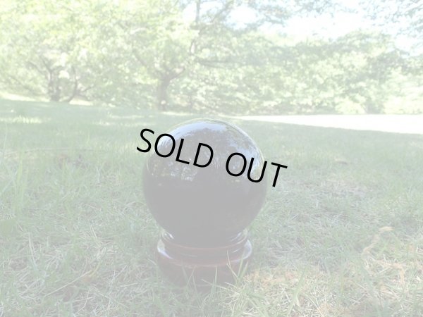 画像4: 高品質　黒曜石　スフィア　９５ミリ玉　